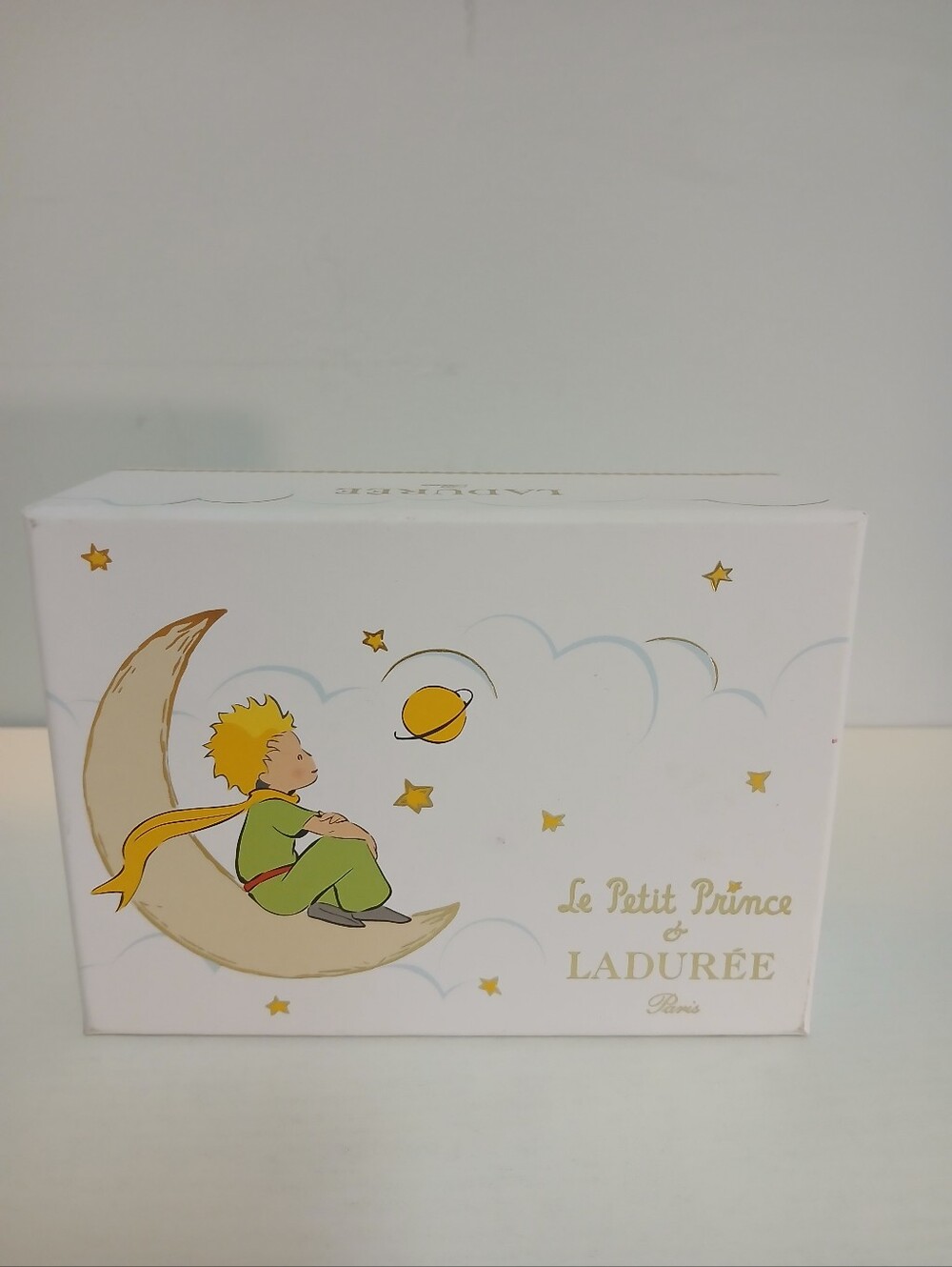 Le Petit Prince Ladurée Gift Box - White and Gold and Tiffany Blue, Rare